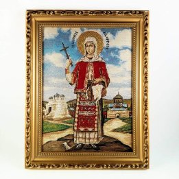Obiecte religioase | Icoana Maicii Domnului | tesuta | 14001