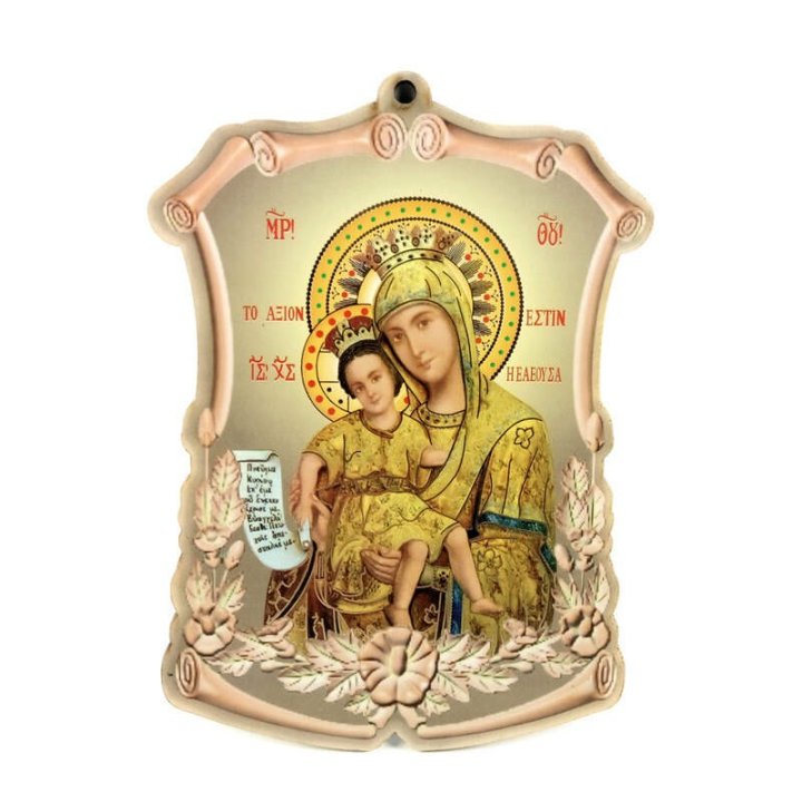 Obiecte religioase | Icoana Maicii Domnului | litografie | 14005