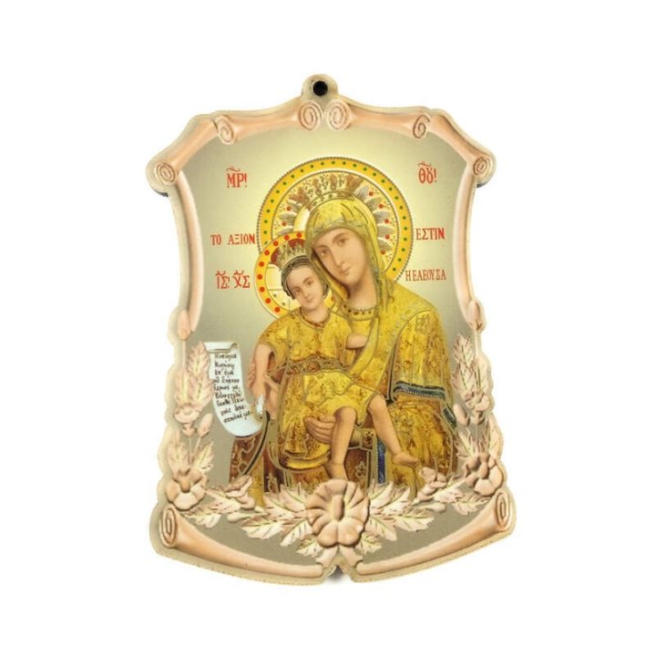 Obiecte religioase | Icoana Maicii Domnului | litografie | 14006