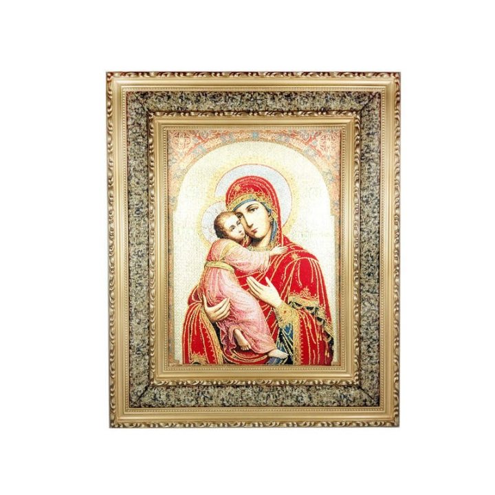 Obiecte religioase | Icoana Maicii Domnului | tesuta | 14068