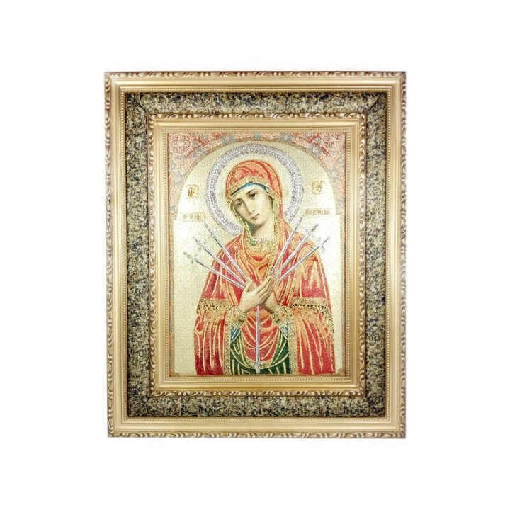 Obiecte religioase | Icoana Maicii Domnului | tesuta | 14068