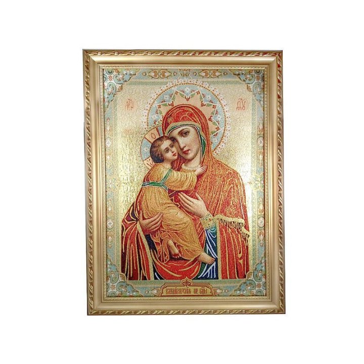 Obiecte religioase | Icoana Maicii Domnului | tesuta | 14069