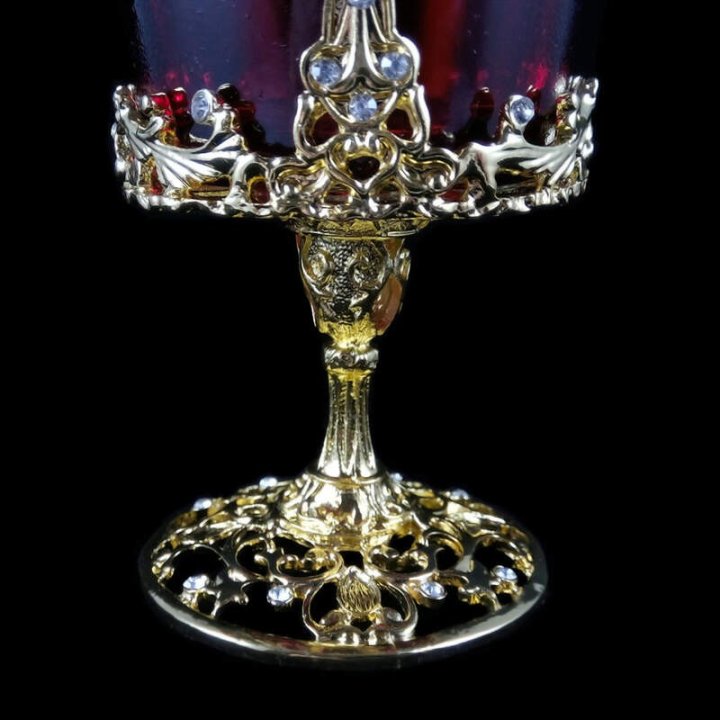 Obiecte bisericesti | Candela de masa din metal 13cm | 15127