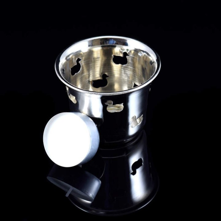 Obiecte bisericesti | Candela de masa din metal inox 55mm | 15130