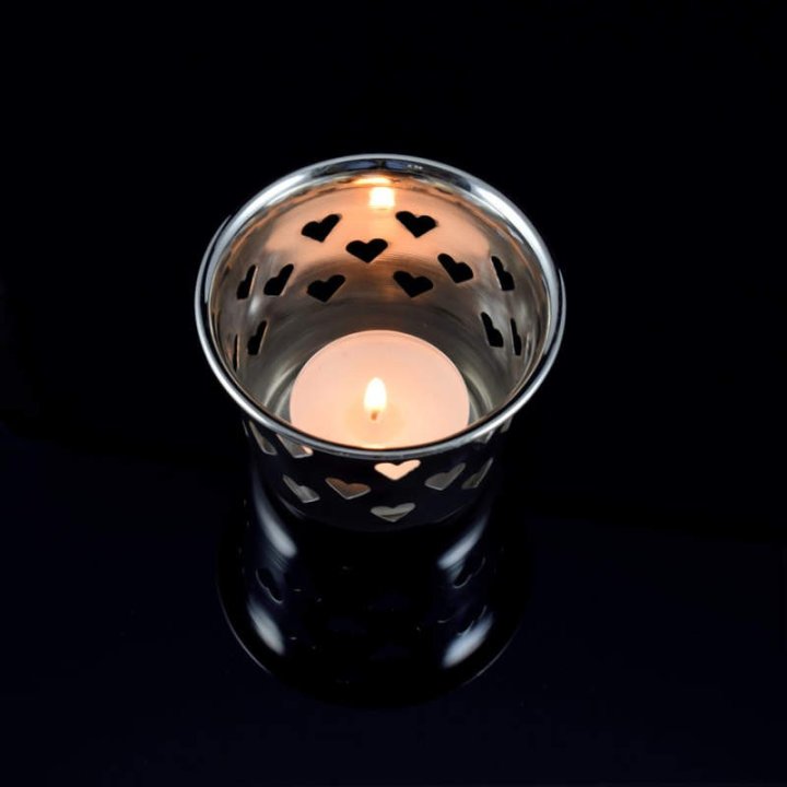 Obiecte bisericesti | Candela de masa din metal inox 55mm | 15130