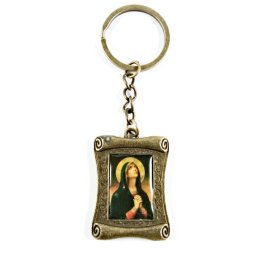 Obiecte bisericesti | Breloc cu Icoana Maicii Domnului aplicata | 11521