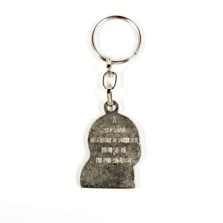 Obiecte bisericesti | Breloc cu Icoana Maicii Domnului sculptata | 11536