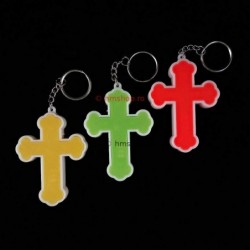 Obiecte bisericesti | Breloc cu o cruce cu led | 11543