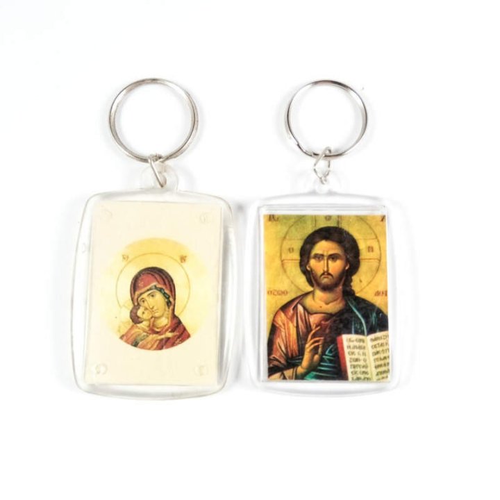 Obiecte bisericesti | Breloc cu Icoana Maicii Domnului inserata | 11553