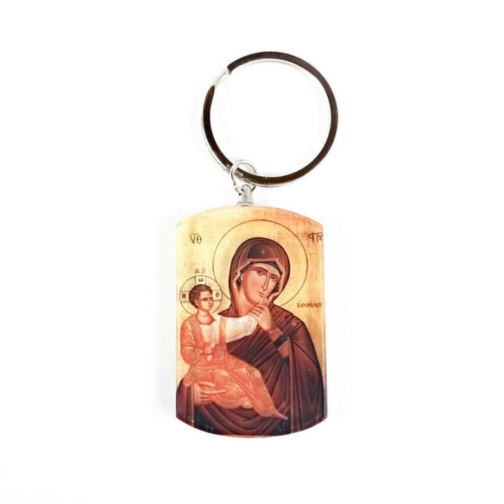 Obiecte bisericesti | Breloc cu Icoana Maicii Domnului inserata | 11567