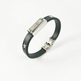 Obiecte bisericesti | Bratara curea cu catarama silicon | 11049