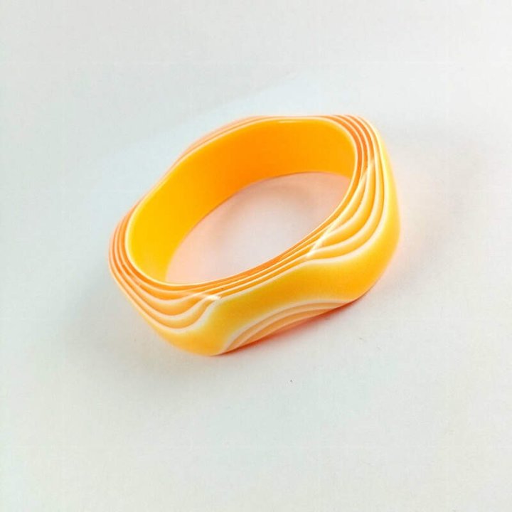 Obiecte bisericesti | Bratara rigida de plastic plastic tip chihlimbar | 11060