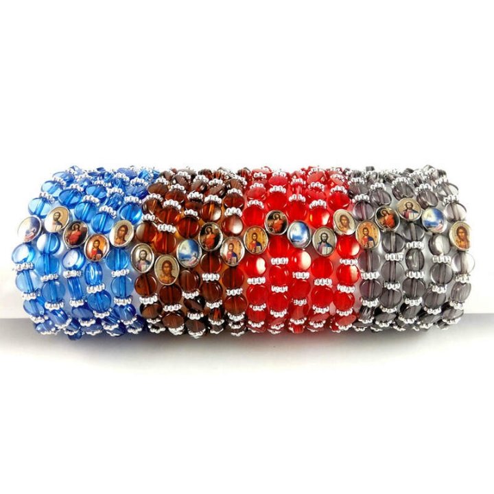 Obiecte bisericesti | Bratara elastica bile de plastic | 11151