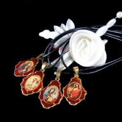 Obiecte bisericesti | Colier medalion Icoana Maicii Domnului | 11818