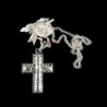 Obiecte bisericesti | Colier cruce metalica filigranata | 11823