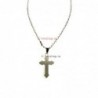 Obiecte bisericesti | Colier cruce din inox  | 11840