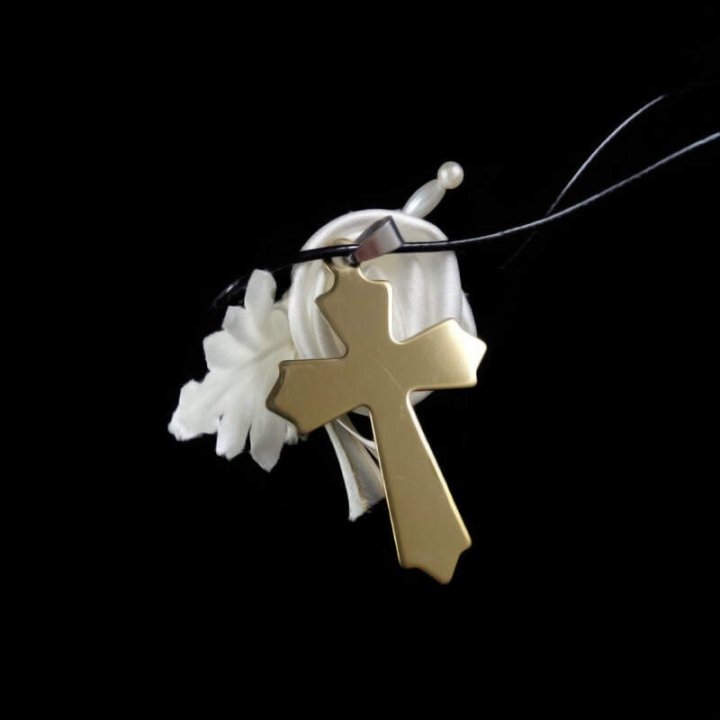 Obiecte bisericesti | Colier cruce din inox | 11849