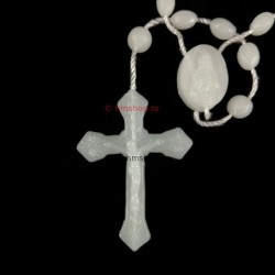 Obiecte bisericesti | Colier bile si cruce din plastic | 11851