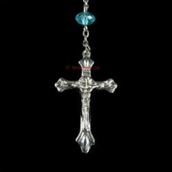 Obiecte bisericesti | Colier cruce metalica sculptata | 11861