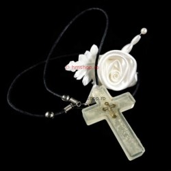 Obiecte bisericesti | Colier cruce din plastic  | 11866