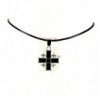 Obiecte bisericesti | Colier cruce metalica Ierusalim | 11867