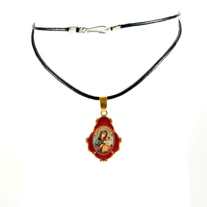 Obiecte bisericesti | Colier medalion Icoana Maicii Domnului | 11871