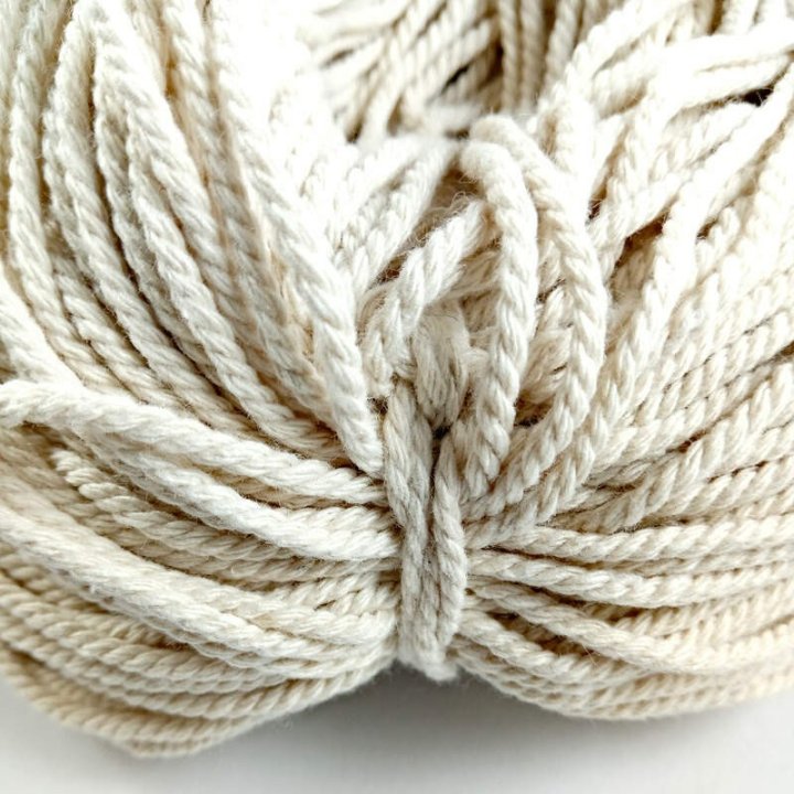 Obiecte bisericesti | Fitil bumbac alb 3mm | 12707