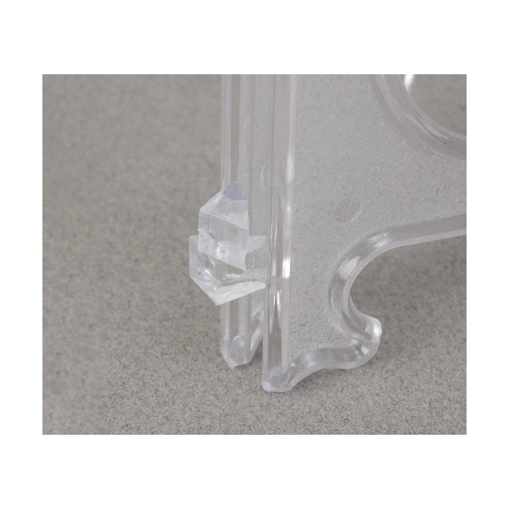 Suporți plastic transparenți 10cm