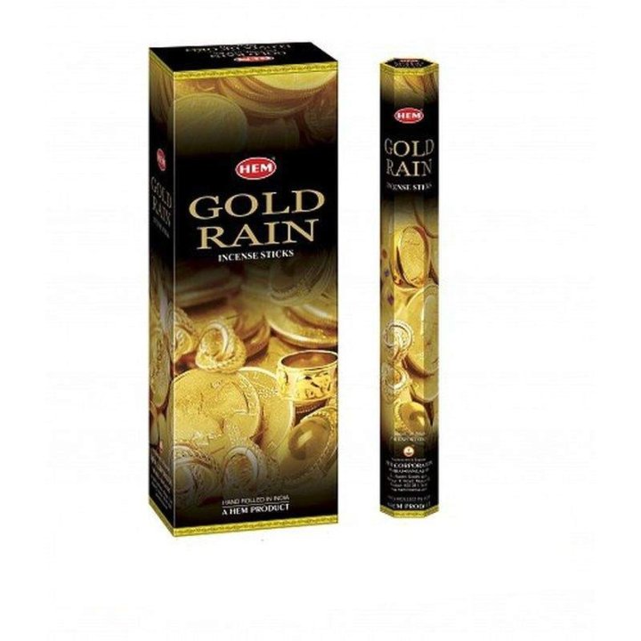 Betisoare parfumate HEM Gold Rain Hem hexa | Aromaterapie