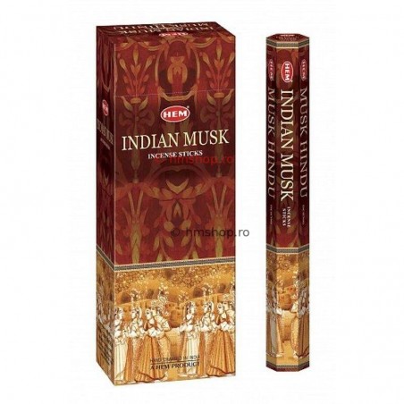 Betisoare parfumate HEM Indian Musk Hem hexa | Aromaterapie