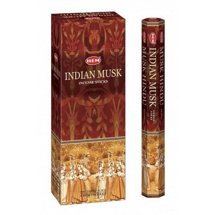 Betisoare parfumate HEM Indian Musk Hem hexa | Aromaterapie
