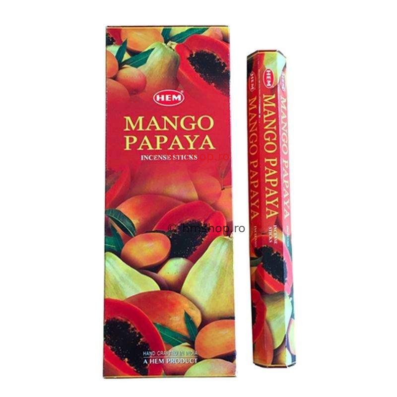Betisoare parfumate HEM Mango Papaya Hem hexa | Aromaterapie