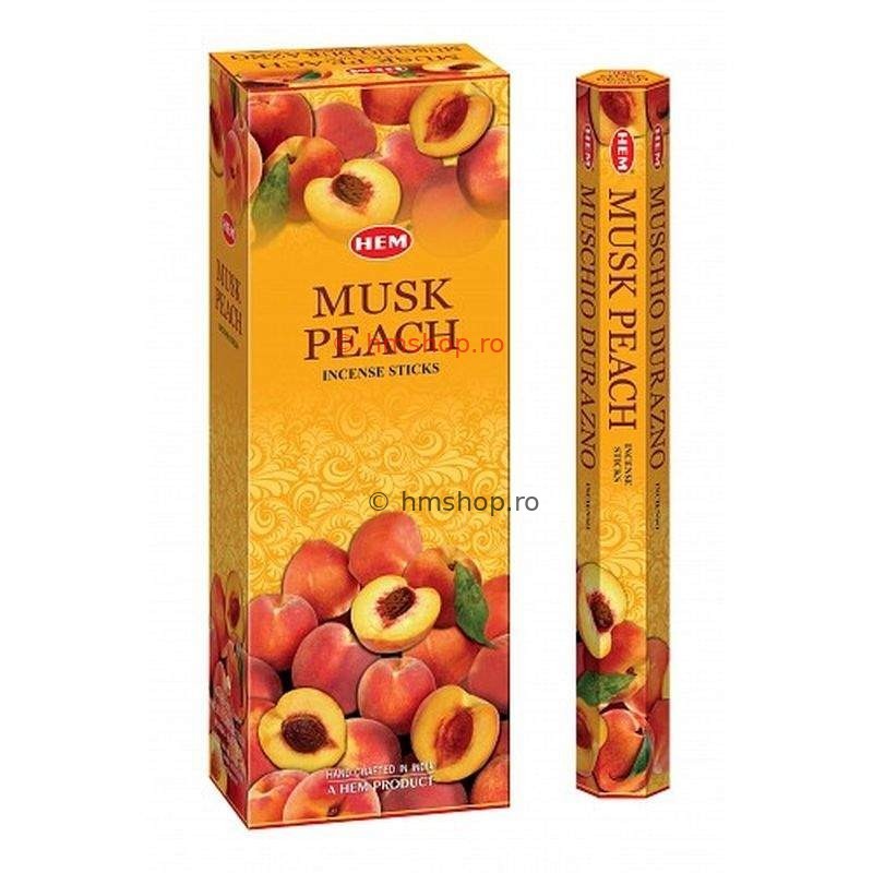 Betisoare parfumate HEM Musk Peach Hem hexa | Aromaterapie