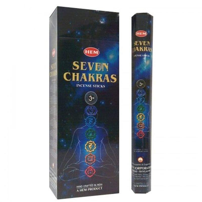 Betisoare parfumate HEM Seven Chakras Hem hexa | Aromaterapie