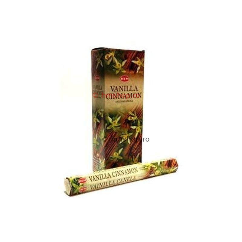 Betisoare parfumate HEM Vanilla Cinnamon Hem hexa | Aromaterapie