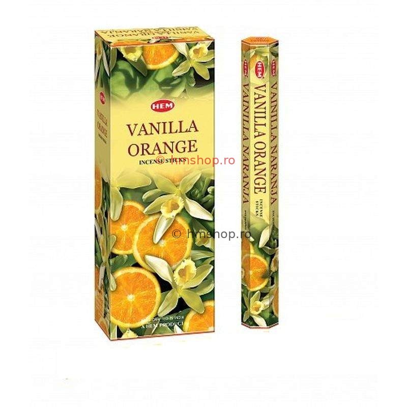 Betisoare parfumate HEM Vanilla Orange Hem hexa | Aromaterapie