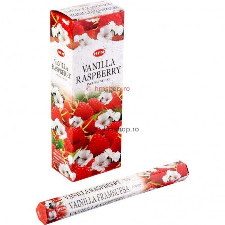 Betisoare parfumate HEM Vanilla Raspberry Hem hexa | Aromaterapie
