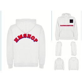 Hanorac Personalizat Alb