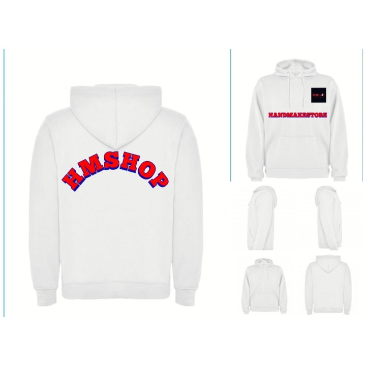 Hanorac Personalizat Alb