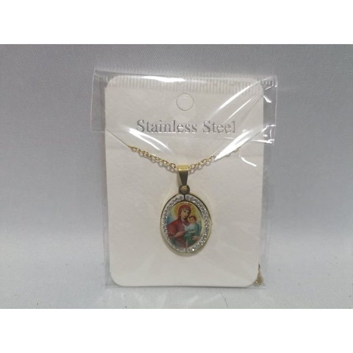 Colier cu medalion inox