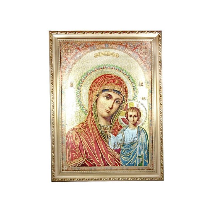Obiecte religioase | Icoana Maicii Domnului | tesuta | 14069