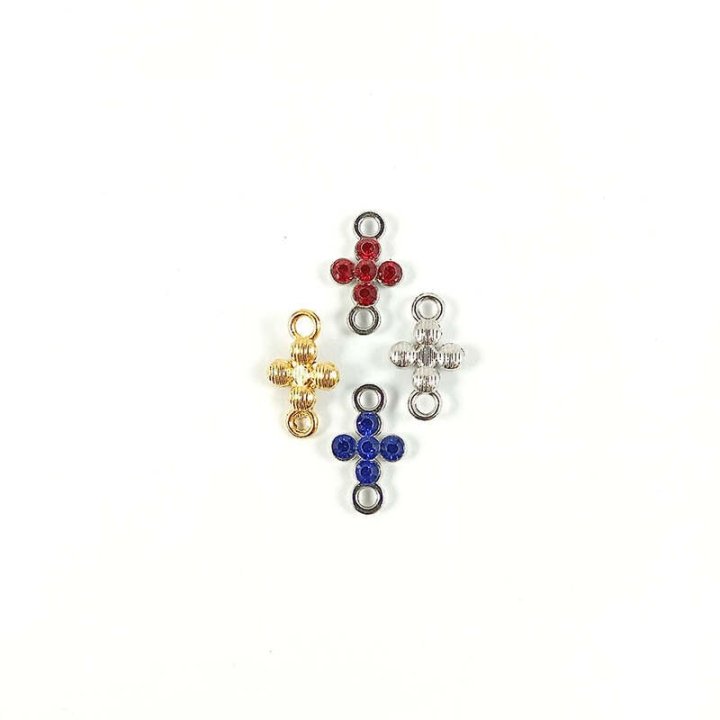 Handmade bile | Margele cruce de legatura 17mm | 6000