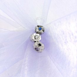 Handmade bile | Margele floare de trecere 10mm | 6002