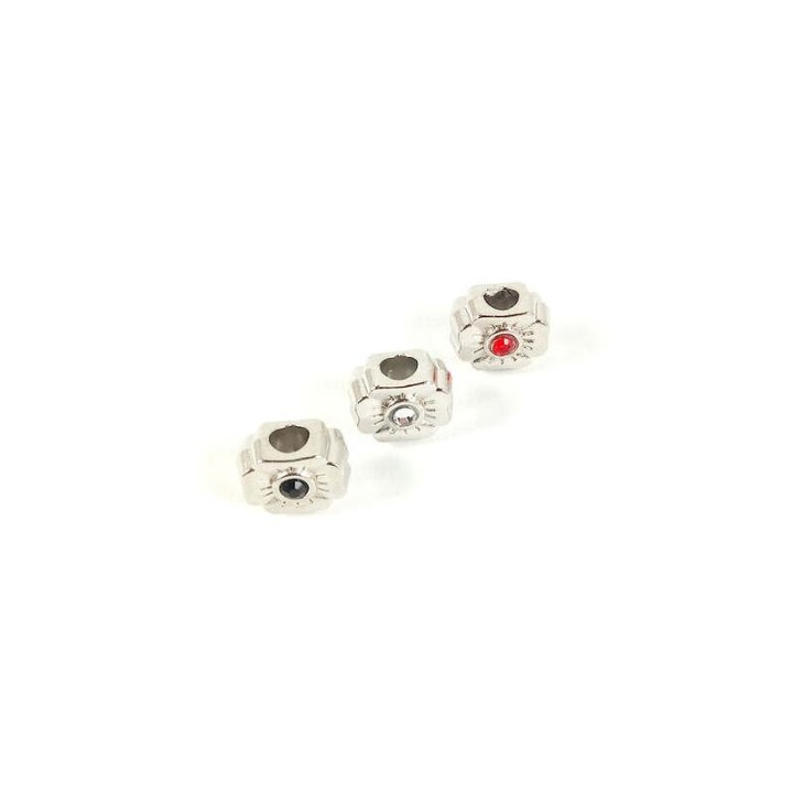 Handmade bile | Margele floare de trecere 10mm | 6002