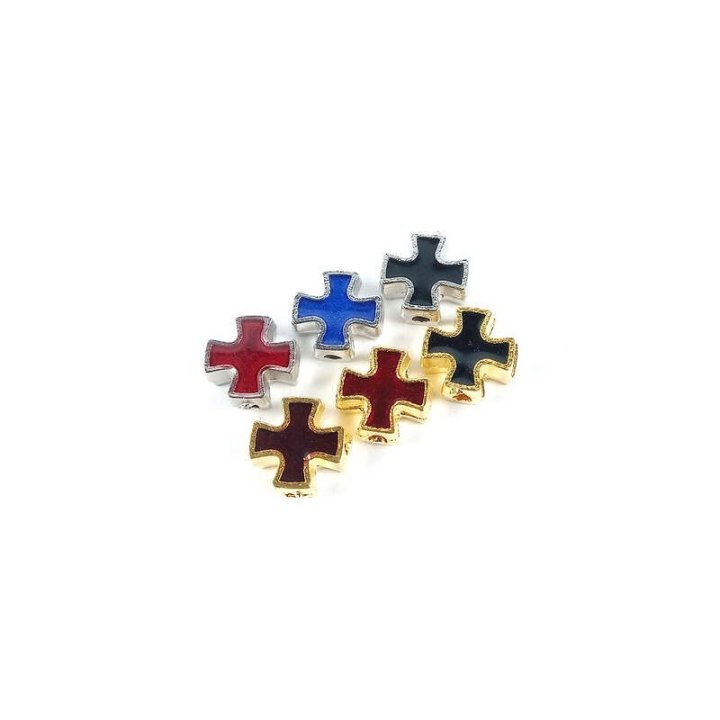 Handmade bile | Margele cruce de trecere 7mm | 6006