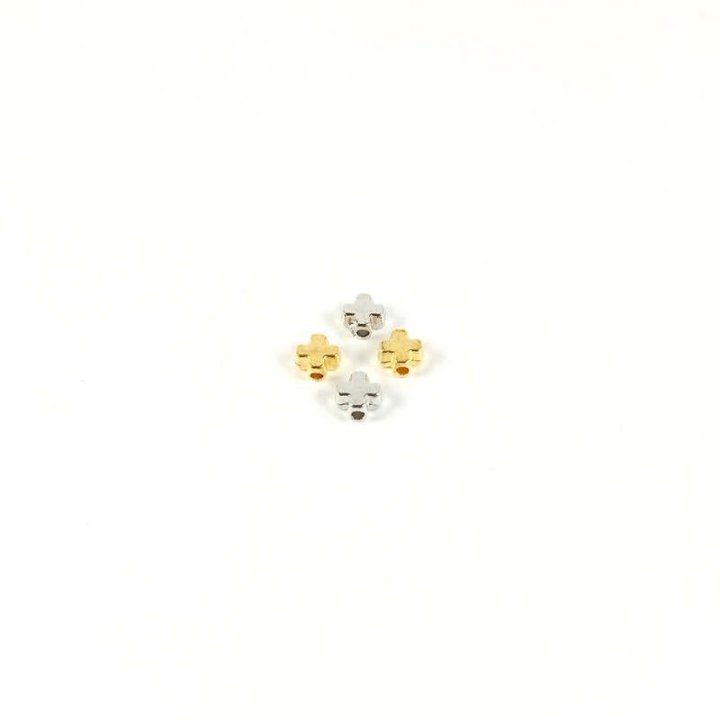 Handmade bile | Margele cruce de trecere 7mm | 6007