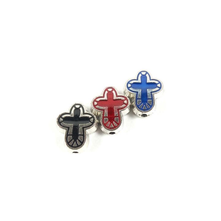 Handmade bile | Margele cruce de trecere 18mm | 6008