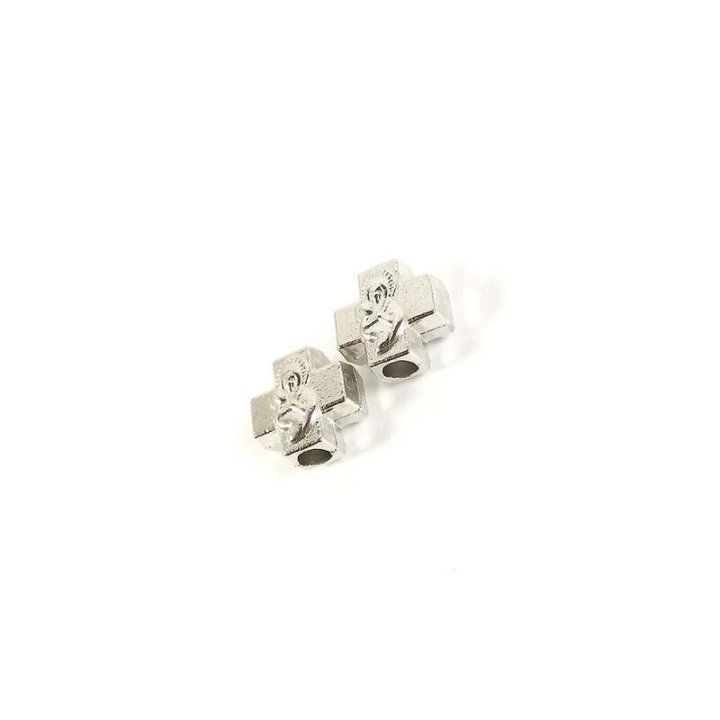 Handmade bile | Margele cruce de trecere 10mm | 6011