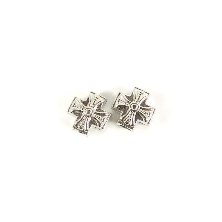 Handmade bile | Margele cruce de trecere 10mm | 6011