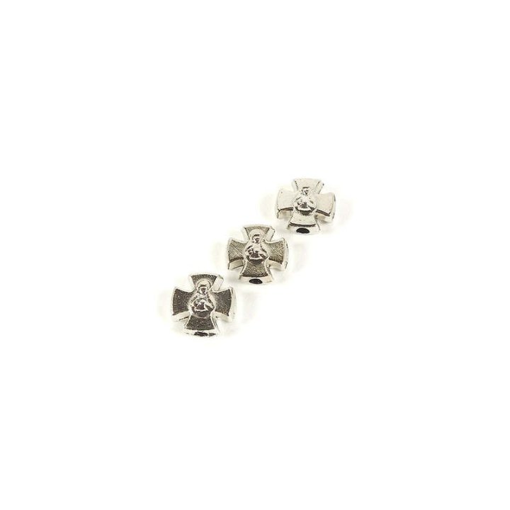 Handmade bile | Margele cruce de trecere 8mm | 6015